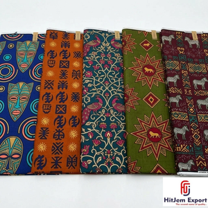 Tela de Alta Calidad con Estampado Africano y Popelina de Algodón Ankara para Diseño de Moda y Producción Textil en Tanzania - Product Image 1