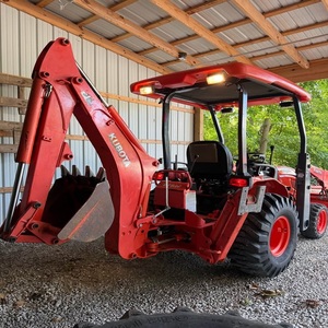 Tractor Kubota B26 TLB listo para usar, tractor de ruedas 4x4 con retroexcavadora, tractor compacto para granja con cucharón frontal y excavadora trasera - Product Image 2