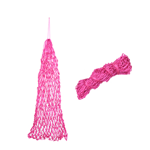 Horse Hay <b>Net</b> Durable Pink Poly Rope Slow Feed Hay <b>Bag</b> Strong Knotted Hanging <b>Net</b> Heavy Duty Stable Feeding Use - Product Image 4