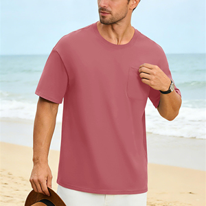 T-shirt Homme Personnalisé à la Mode, 100% Coton, Col Rond, Respirant, Style Hip Hop, T-shirt à Manches Courtes Surdimensionné - Product Image 3