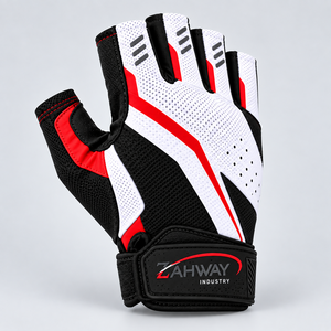 Top Selling Cycling Gloves Durable Fabric Comfortable Fit Breathable Design Anti Slip Grip Shock Absorbing Palm For Cycling - Product Image 2