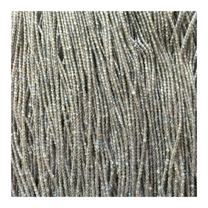 Genuine Natural Translucent <strong>Gray</strong> Labradorite Loose Beads High Grade Round Shape 6mm 8mm 10mm - Product Image 1