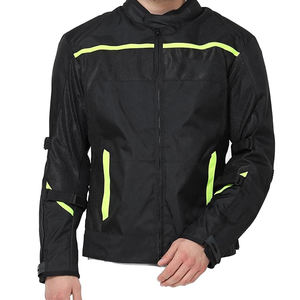 Veste de moto imperméable enduite de haute qualité pour hommes 2024 avec col montant pour cavalier d'hiver Design personnalisé - Product Image 6