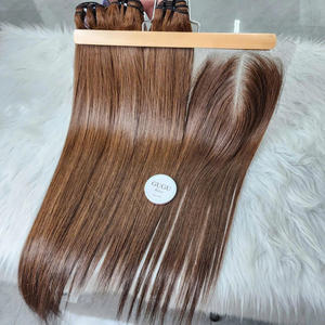 Paquetes de Cabello Virgen Vietnamita Crudo de 8 y 30 Pulgadas al por Mayor, Trama Única, Ondulado Profundo, Gran Stock, Alta Calidad, 100% Cabello Virgen - Product Image 1