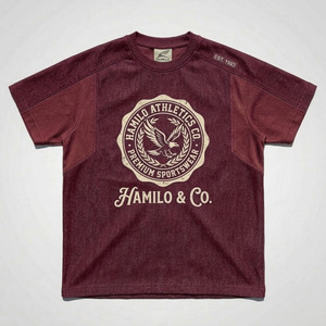 T-shirts de sport pour hommes au design tendance avec logo personnalisé en gros, 100% coton, séchage rapide, coupe classique, au meilleur prix - Product Image 6