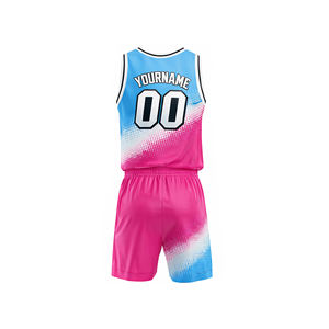 Ensemble d'uniformes de basketball dernier cri avec option grande taille, respirant et anti-humidité, couleurs et logo d'équipe personnalisables - Product Image 2