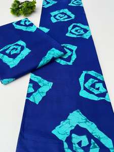 Tela Africana con Estampado de Cera Estilo Nigeriano, 100% Algodón, Patrón Vibrante para el Mercado de Moda de Sudáfrica - Product Image 2