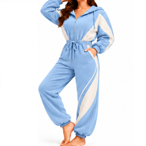 ชุดจั๊มสูทขนแกะผู้หญิงแบบสั่งทำพิเศษ อุ่นสบาย สไตล์ลำลอง - Product Image 6