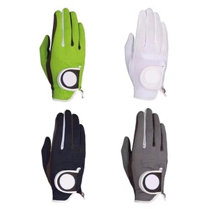 Guantes de Golf Blancos Hechos a Medida para Adultos, Profesionales, de Verano, Lavables, Transpirables, que Absorben la Humedad, de Cuero Genuino y Tela Suave - Product Image 5