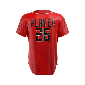 Camisetas de Béisbol Personalizadas para Mujer, Talla Grande, 100% Poliéster, Manga Corta, Transpirables, de Secado Rápido, Antibacterianas, con Logotipo Personalizado - Product Image 5