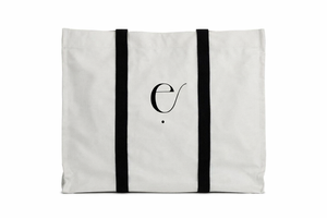 Grand sac de plage en toile de coton, sac de rangement avec impression de logo personnalisé, sacs fourre-tout pour femmes, sacs promotionnels - Product Image 6