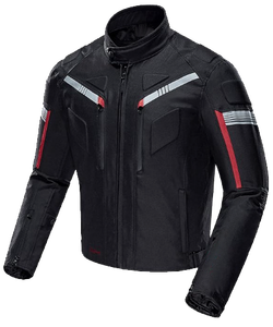 Chaqueta de Motocicleta Unisex Impermeable y Cortavientos con Protección CE, Equipo de Protección Corporal Completo, para Todas las Estaciones, Ignífuga y de Secado Rápido - Product Image 4