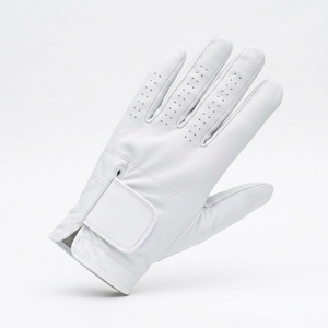 Guante de Golf de Cuero Cabretta OEM de Fábrica, Mano Izquierda, con Aberturas para los Dedos, Protección UV, Cierre de Gancho y Bucle, Logotipo Personalizado, Empaque de Marca, MOQ Bajo - Product Image 2