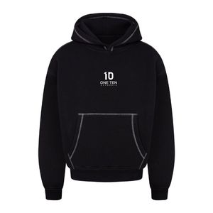 เสื้อฮู้ดผู้ชายแบบคัลเลอร์บล็อกตัดต่อสี ผ้าคอตตอนหนานุ่ม สวมใส่สบาย สไตล์ลำลอง แฟชั่นแนวสตรีท รับผลิตแบบ OEM ODM พร้อมติดแบรนด์ส่วนตัว - Product Image 1