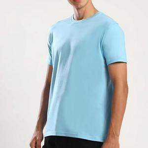 Camiseta Deportiva de Manga Corta para Hombre, al por Mayor, Popular, para Gimnasio, Culturismo, de Secado Rápido, Lisa, con Acabado de Alta Calidad - Product Image 6