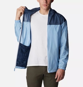 Chaqueta Cortavientos Ligera con Capucha para Hombre, Resistente al Agua, para Exteriores, con Dobladillo Ajustable, Logotipo Personalizado, Venta al Por Mayor - Product Image 5