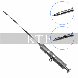 Aguja de Sutura de Acero Inoxidable de 1.5mm y 2.2mm, Instrumento Quirúrgico Laparoscópico Manual, Certificado CE, Cirugía General Clase I - Product Image 5