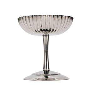 ชามไอศกรีมโลหะดีไซน์ใหม่ล่าสุดสำหรับเสิร์ฟของหวานในร้านอาหารและคาเฟ่ ผลิตจากสแตนเลสขัดเงา - Product Image 1