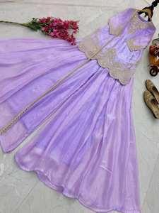 Conjunto de Palazzo y Dupatta de Diseño Indio, Traje Indio para Mujer, Disponible a un Precio Accesible - Product Image 6