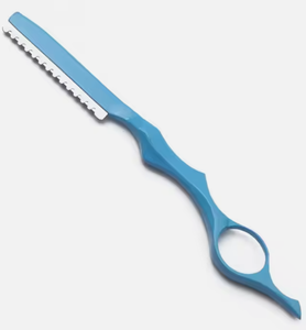 Porte-rasoir vintage en bois et acier inoxydable antidérapant pour rasoir droit de barbier (lame non incluse) – Rasoir manuel à l'ancienne - Product Image 5