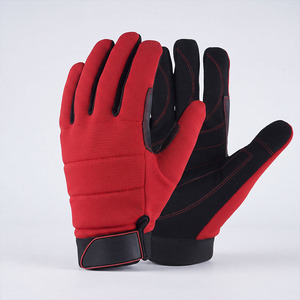 Gants de mécanicien Amara en cuir synthétique haute résistance, anti-dérapants, résistants à la chaleur, pour une protection industrielle optimale. - Product Image 2