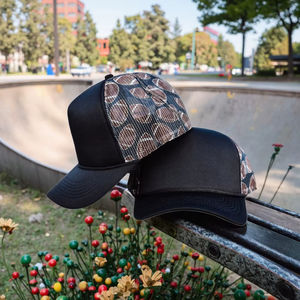 Casquettes de camionneur personnalisées pour hommes, casquettes en maille à visière incurvée, casquettes de sport pour femmes, casquettes snapback, casquettes de camionneur en maille personnalisées, casquettes de camionneur brodées à 5 panneaux - Product Image 5