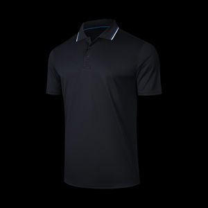 Polo personnalisé en promotion, manches courtes, 100 % polyester, séchage rapide, pour homme, idéal pour le golf - Product Image 2