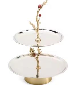 ชั้นวางช็อกโกแลตโลหะทนทานสูง สำหรับตกแต่งร้านขนมและโต๊ะงานแต่งงาน - Product Image 4