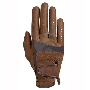 Golf Gloves Leather Soft Breathable Comfortable Fit With Adjustable <b>Strap</b> Anti Slip Grip For Driving And Training - Product Image 2