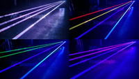Jaring laser tirai pintu warna penuh/hijau/merah/biru ktv bar pencahayaan panggung sinar laser lemak
