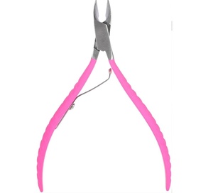 Alicates de acero inoxidable para el cuidado de manos y dedos, para cutículas y piel muerta, con corte preciso, diseño personalizado Eagle, reutilizables - Product Image 1