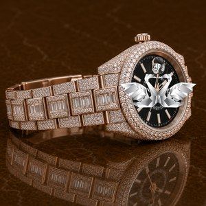 High Quality Moissanite Diamond Watch Men Full Iced Out VVS Stones Watch - Product Image 2