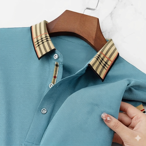 Camiseta Polo de Lujo para Hombre 2026, Manga Corta, Diseño Bordado, Alta Calidad, Estilo Casual de Negocios, Verano - Product Image 1