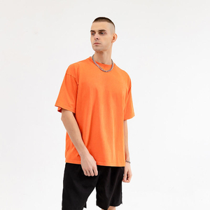 T-shirt surdimensionné personnalisé avec logo |   T-shirt unisexe en coton 100% lavé à l'acide, 280-400 GSM |   Blank Streetwear Vintage - Product Image 4