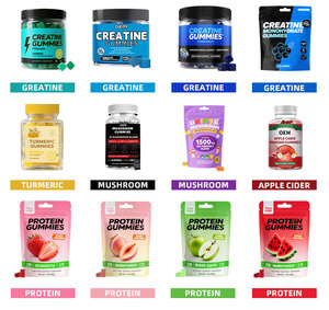 Protein Gummies phụ nữ Probiotic Creatine Ashwagandha giấm táo rong biển ngủ Vitamin tổng hợp nôn nao phục hồi Gummies - Product Image 6