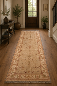 Alfombras ABC Kilims, Alfombra de Lana India Hecha a Mano, Diseño Tradicional Artesanal, Alfombra de Área de Estilo Vintage, Decoración para el Hogar - Product Image 2