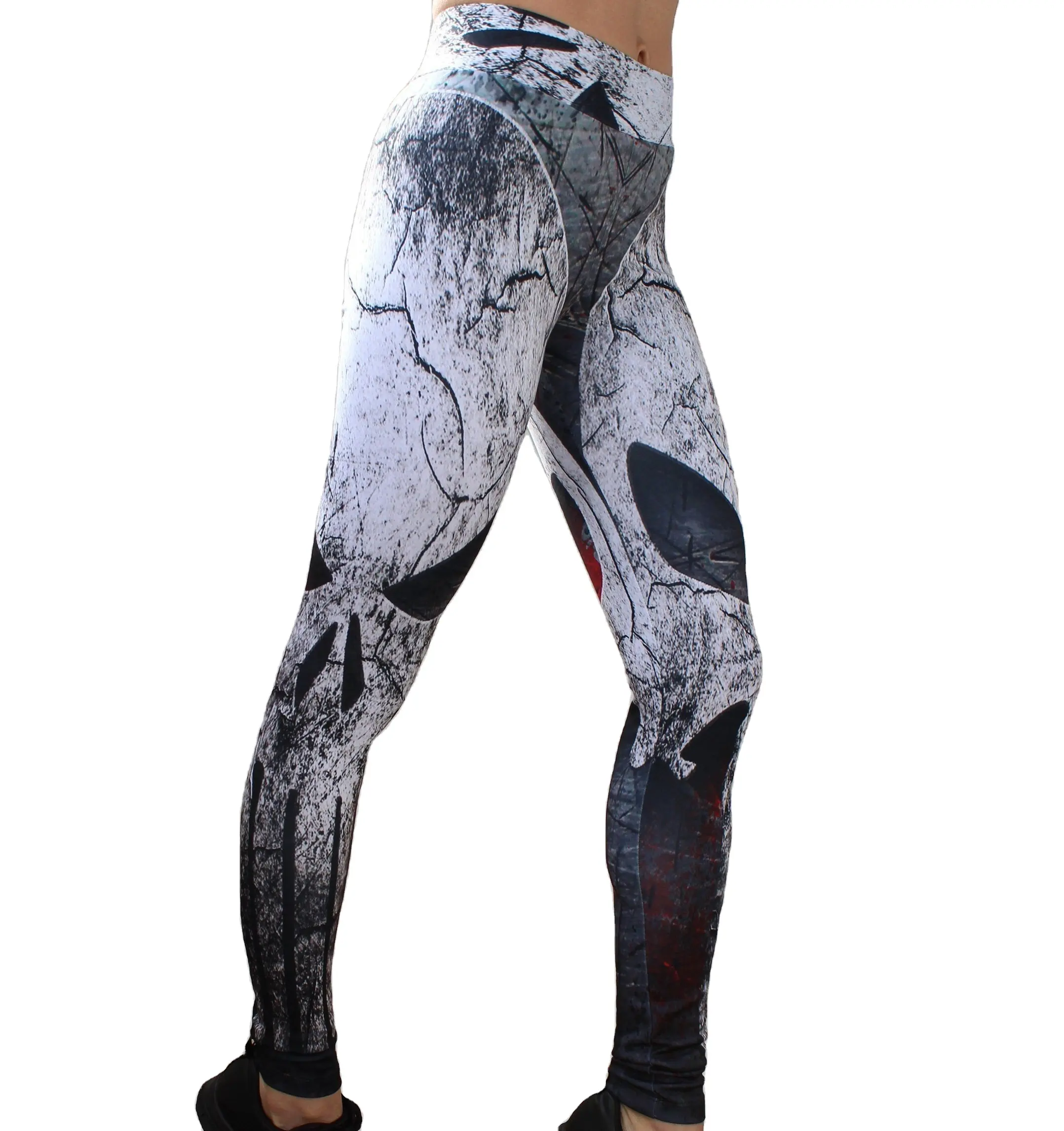 Leggings con stampa a sublimazione SHEMAX abbigliamento da palestra per donna Leggings 3D pantaloni da palestra pantaloni da donna