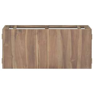 Mueble de Baño de Madera Maciza de Teca Natural para Montar en la Pared, Estantes de Baño de Primera Calidad - Product Image 2
