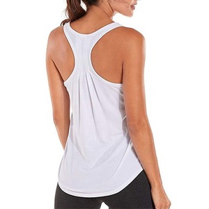 Camiseta sin mangas de algodón para mujer, nueva camiseta deportiva sin mangas para mujer, camiseta de yoga para gimnasio, camiseta sin mangas con cuello redondo, camiseta sin mangas lisa para mujer - Product Image 2