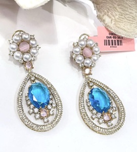 Pendientes de Diseño Elegantes con Toque Brillante, Pendientes Fusion para Mujeres y Chicas, para Looks de Noche, para Fiestas, Moda - Product Image 2