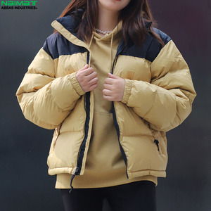 เสื้อแจ็คเก็ตบุขนเป็ดคุณภาพสูง แจ็คเก็ตพัฟเฟอร์บุขนเป็ดสำหรับผู้ชาย อุ่น ระบายอากาศได้ดี มีฮู้ด ผ้าฟลีซ เสื้อแจ็คเก็ตฤดูหนาวสำหรับผู้ชาย แบบมีซิป - Product Image 2
