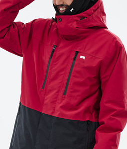 2026 Custom Red & Black Panel <b>Ski</b> Jacket Snowboarding Waterproof Windproof Insulated <b>Ski</b> Wear for Men Women Unisex - Product Image 6
