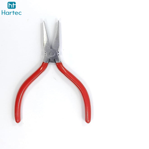High Quality Precision Flat Nose Jewelry Pliers Red Handle Smooth Jaw <b>Wire</b> Shaping <b>Craft</b> Hand Tool For Jewelry Manufacturer - Product Image 5