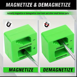 ชุดไขควงแม่เหล็กหัวเห็ดและหัวแบนแบบกำหนดเองได้ พร้อมด้ามจับยางกันลื่น ที่ทำให้แม่เหล็กเป็นและหายไปได้ - Product Image 5