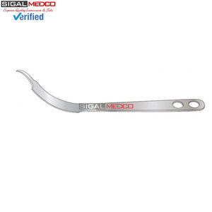 Instruments chirurgicaux médicaux professionnels de haute qualité en acier inoxydable, levier osseux double extrémité Murphy Skids pour l'orthopédie - Product Image 2