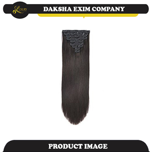 Directo de fábrica india, cabello humano liso teñido de trama de cabello Remy virgen, modelo de máquina de trama Doble - Product Image 6