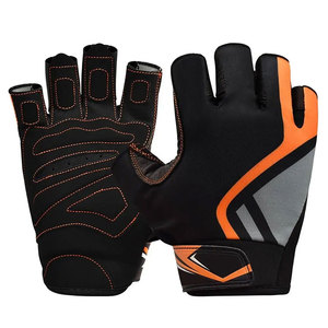 Cycling Half Gloves Breathable Sweat-wicking Net Bicycle Sports Gloves Best Performance Cycling Road Racing Gloves - Product Image 3