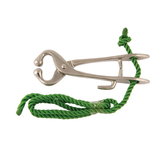 Instrumentos Veterinarios de Acero Inoxidable: Sujetador de Toro Tipo Tong con Cuerda Reutilizable para Ganado y Otros Animales - Product Image 6