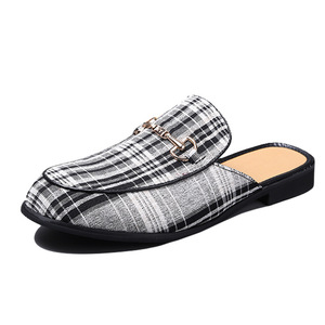Summer Men's Closed Toe <b>Half</b> Slippers Outdoor Casual Sandals Comfortable Anti-Odor Large Size Shoes for Men - Product Image 3