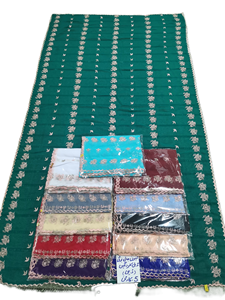 ผ้าคลุมฮิญาบชีฟองสำหรับผู้หญิง ขายส่ง ลายดอกไม้ ปักลายด้วยคริสตัล น้ำหนักเบา ระบายอากาศได้ดี เหมาะสำหรับสวมใส่ทุกวัน ผ้าพันคอสำหรับกิจกรรมกลางแจ้ง ผืนใหญ่ ยาว - Product Image 4